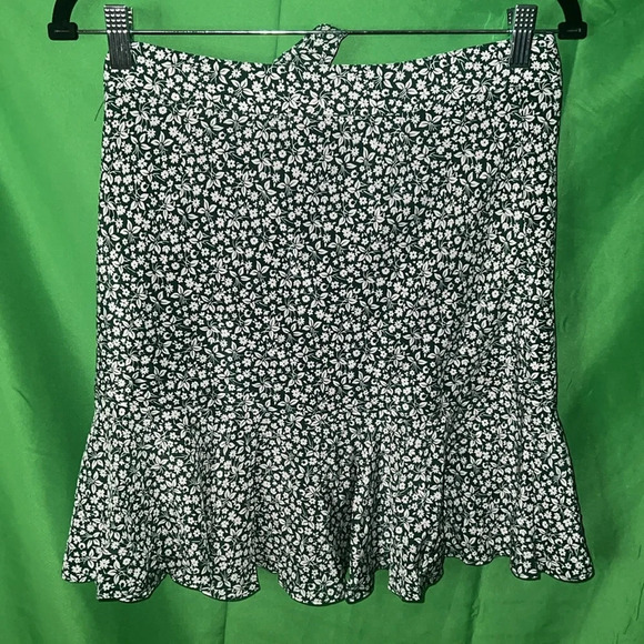 Veronica Beard 100% Silk Mini Skirt size 4 - Picture 5 of 7